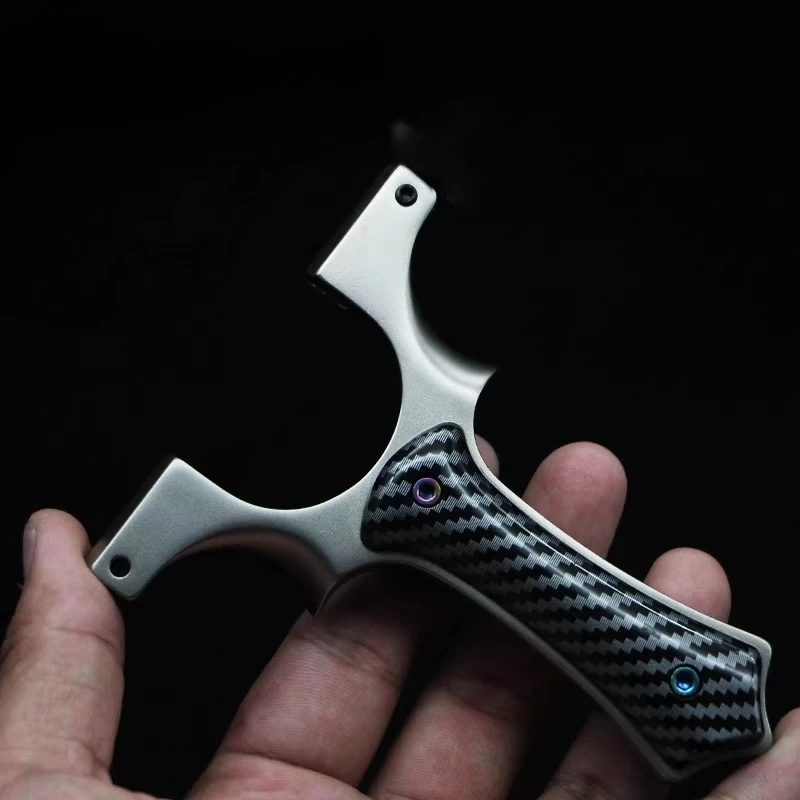 Second-generation Dragon Tooth Slingshot - High-precision Flat Leather Powerfu Outdoor Sports Competition Hunting Tool