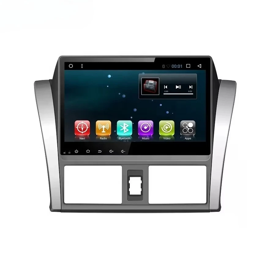 Toyo.ta VIOS&YaRiS L 2014-2017 | Hot Sale Android Car DVD Player (Radio) with Mobile Connection