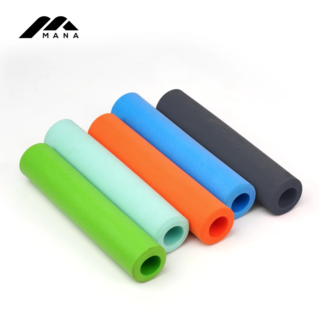 MANA Puños de silicona para bicicleta MTB, engrosados, ligeros, cómodos, con absorción de impactos, puños para manillar de bicicleta