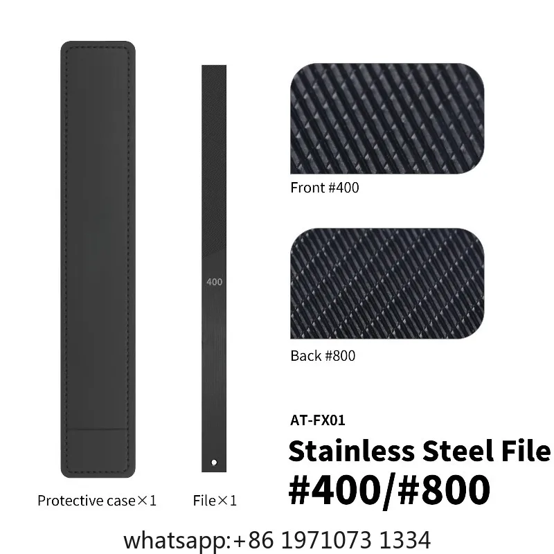 Coated Stainless Steel Double-Sided Grit Mesh for  Resin Model Sanding Hobby Tool
