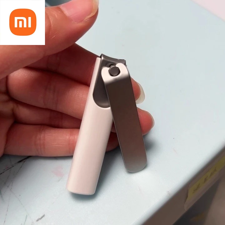 

НОВЫЕ кусачки для ногтей Xiaomi Mijia из нержавеющей стали 402 с защитой от брызг, триммер для ухода за педикюром, кусачки для ногтей, профессиональная пилка