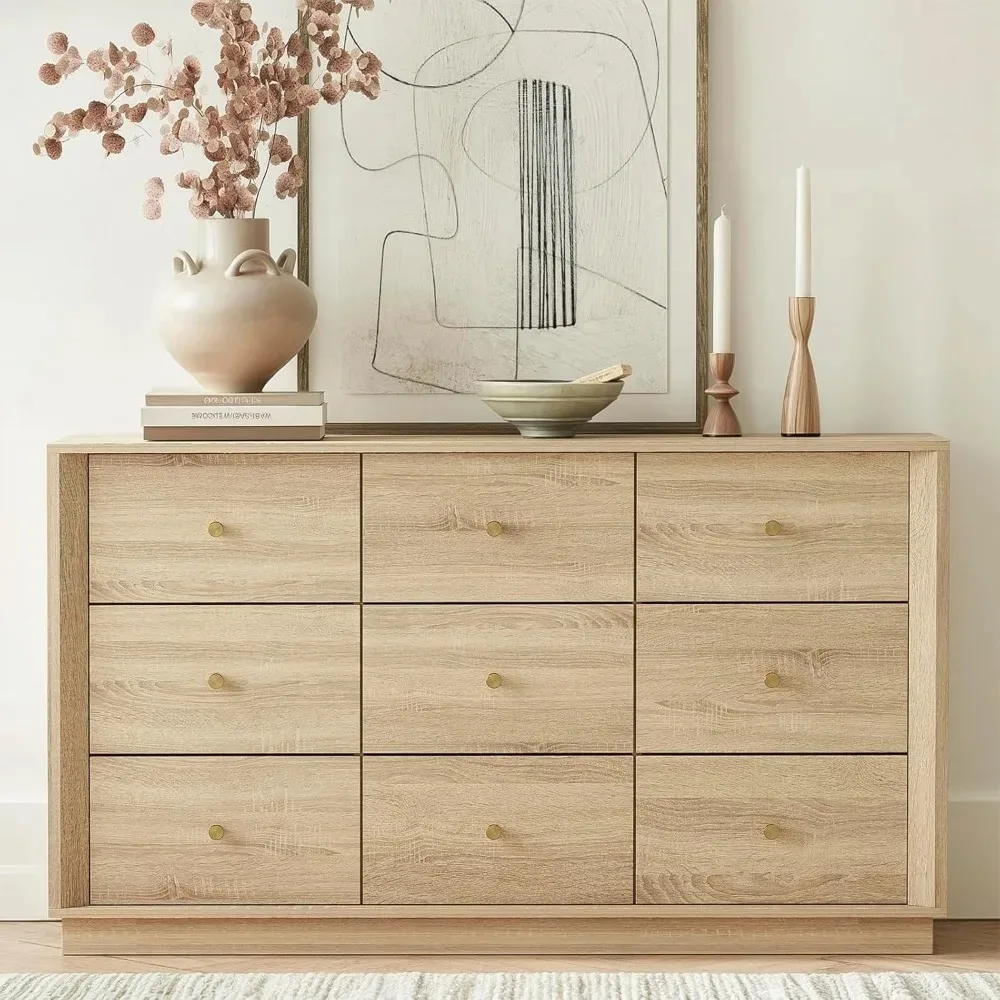 9 Drawer Dresser, M…