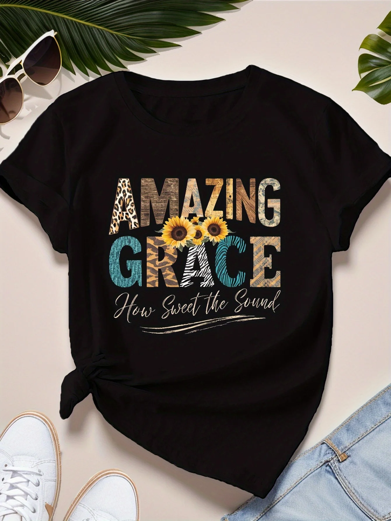 tournesols AMAZING GRACE t-shirt comfit femme