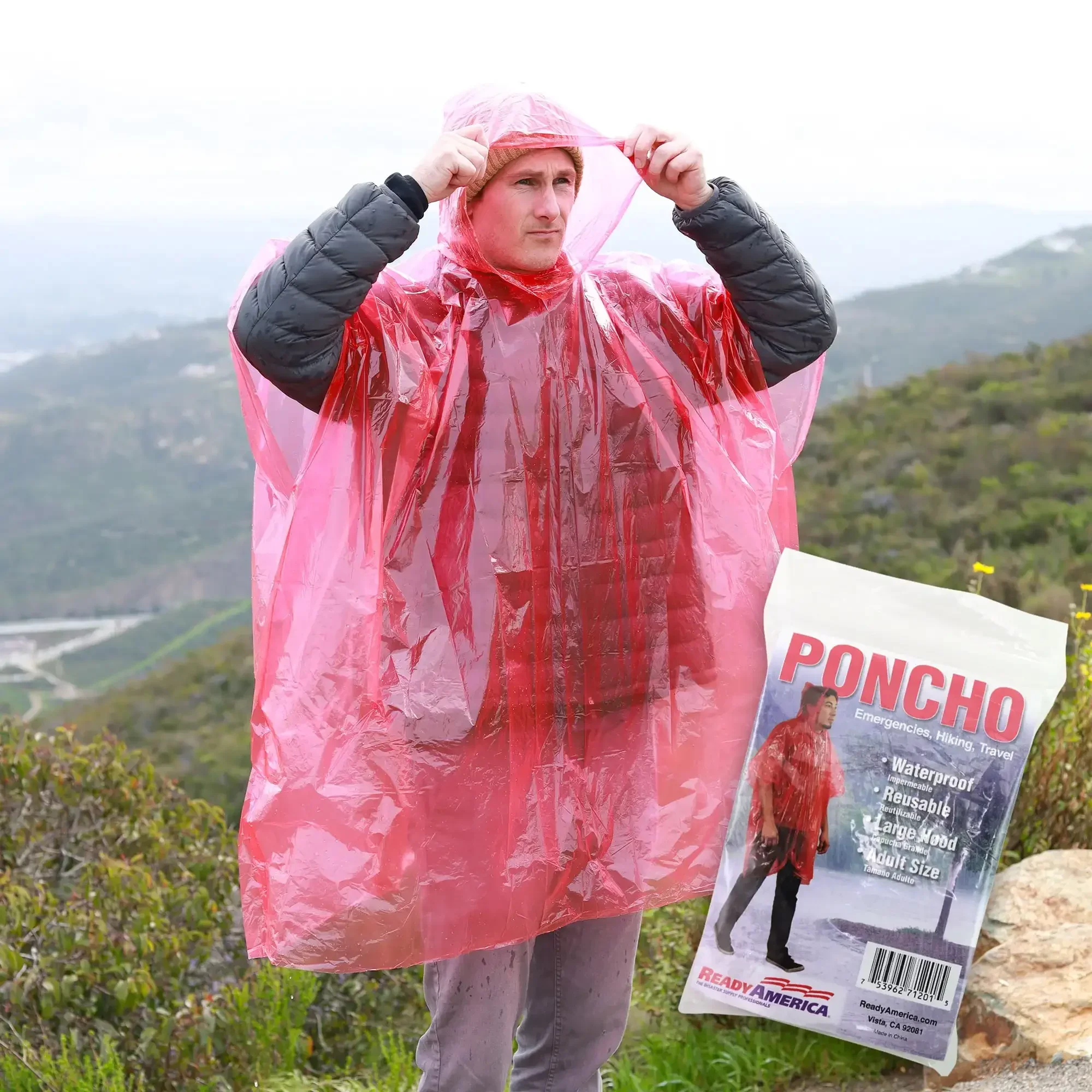 Portable Survival Kit: Emergency Food Water First Aid for 1 Person 1 Day, Essential for Outdoor Adventures