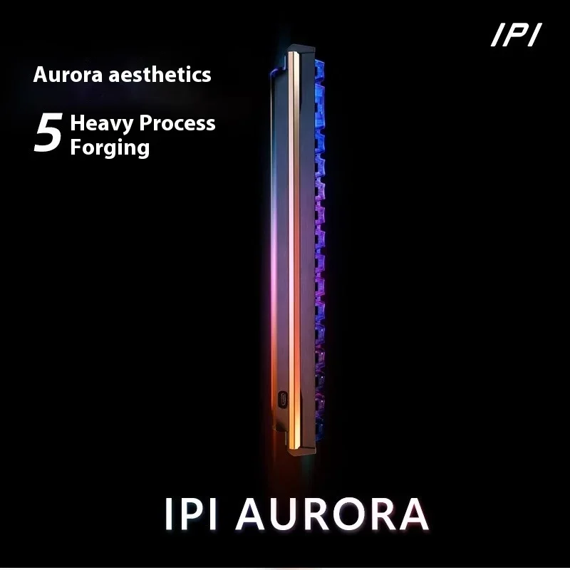 IPI AURORA75 Magnetic Switch Keyboard Wired 8000Hz 0.125ms Delay 0.01mmRT 1 Gaming Mechanical Keyboard For Valorant Gamer Custom