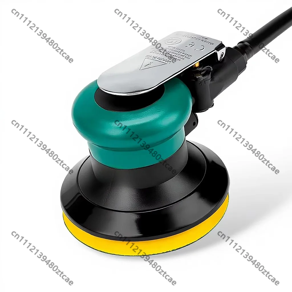 Chinese Pneumatic Sander, 3/4 Inch, Dual Action Orbital Polisher, Air Powered Waxing & Dry Grinding Tool for Automotive