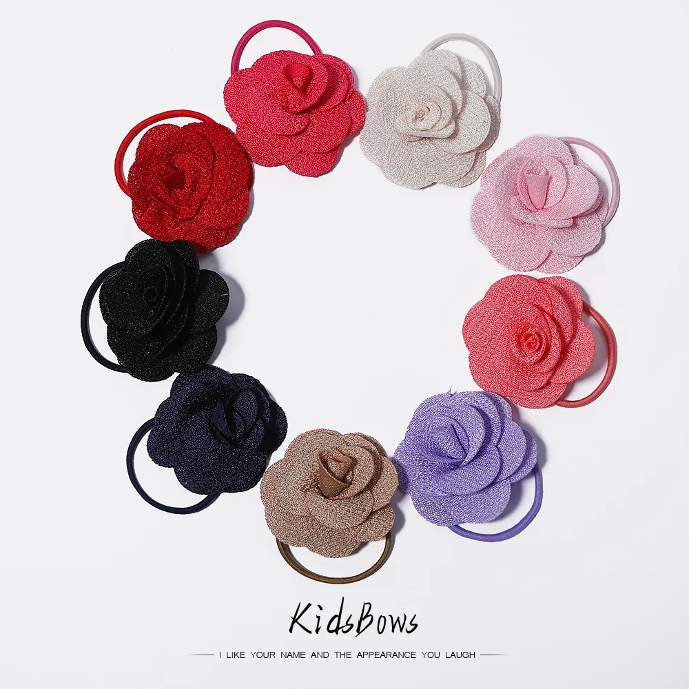 

2 шт./партия, эластичные Завязки для волос, 1,8 дюйма