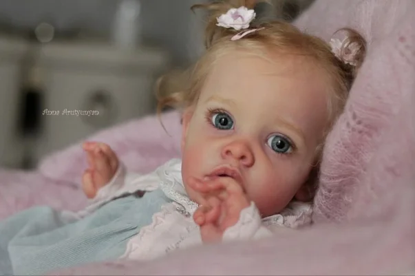 

St.Store 23inches Reborn Doll Girl Benjamin Newborn Baby Painted Finished