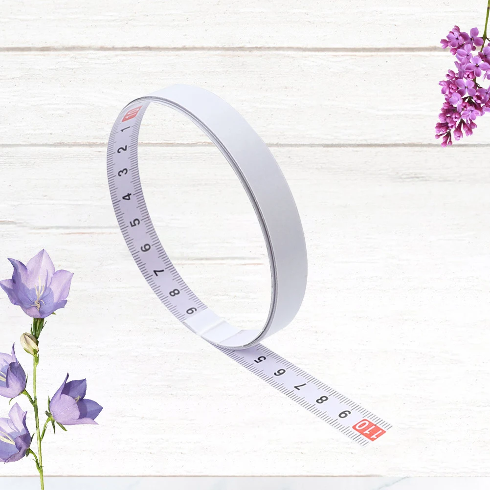 

Track Scale Self-adhesive Tape Measure Measurement Water Proof Plastic Workbench Ruler