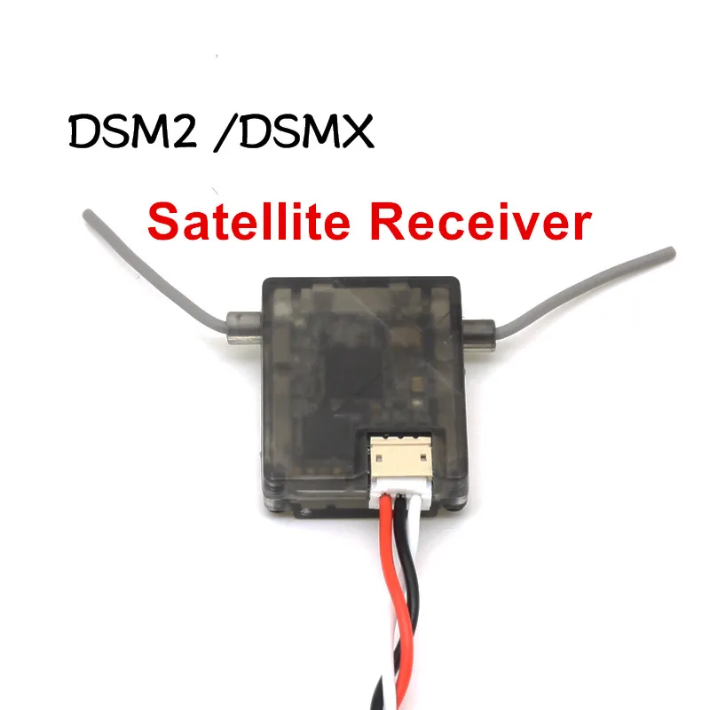 Ricevitore Satellitare Compatto DSMX DSM2 2.4G 8CH Anti-Interferenza Spektrum AR6210 AR8000 AR9020 per Droni RC, Auto, Barche, Quadricotteri