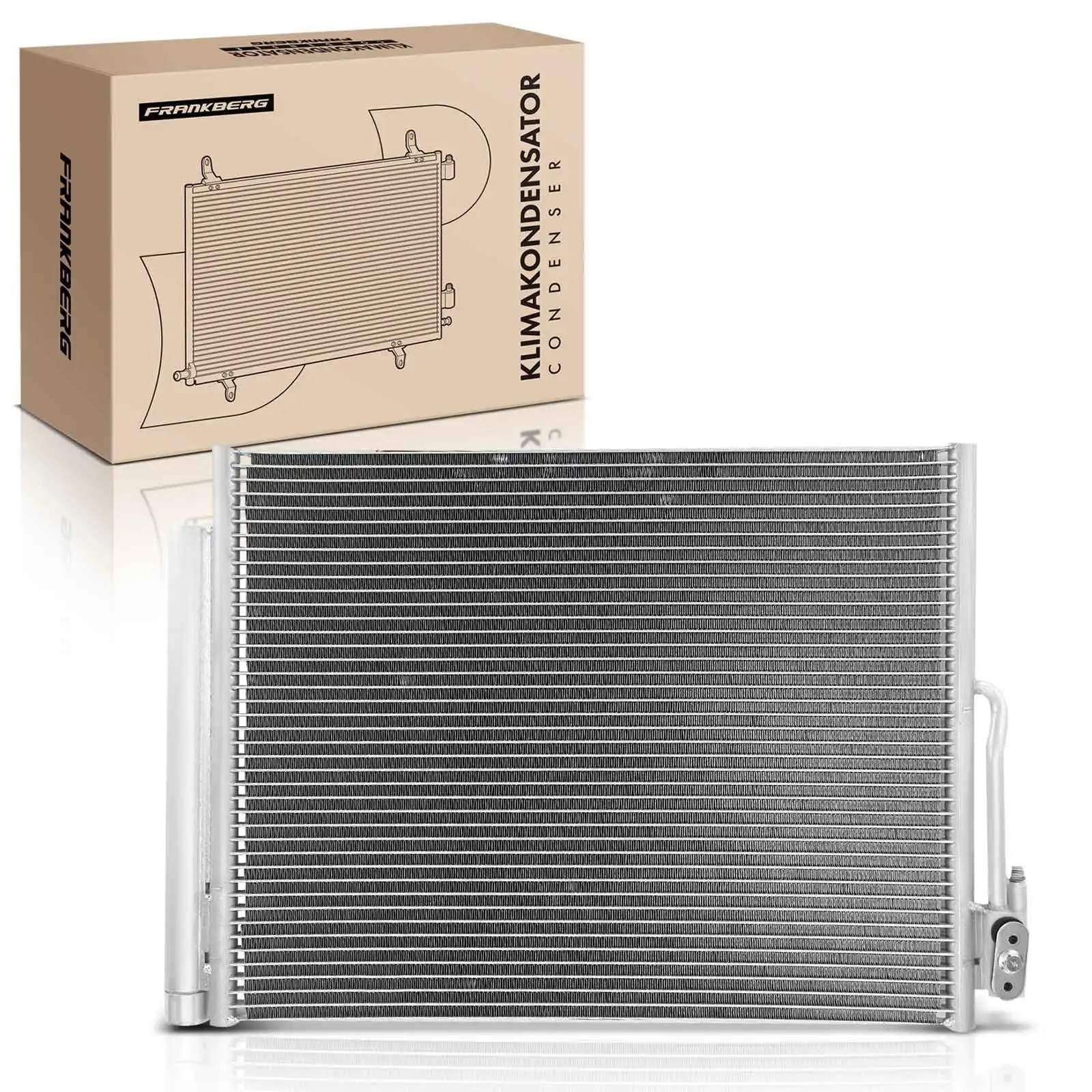 Frankberg 1x condensator airconditioner voor Opel Meriva B S10 Vauxhall Meriva MK II 940156 39032300 13436107 1850744 13331005