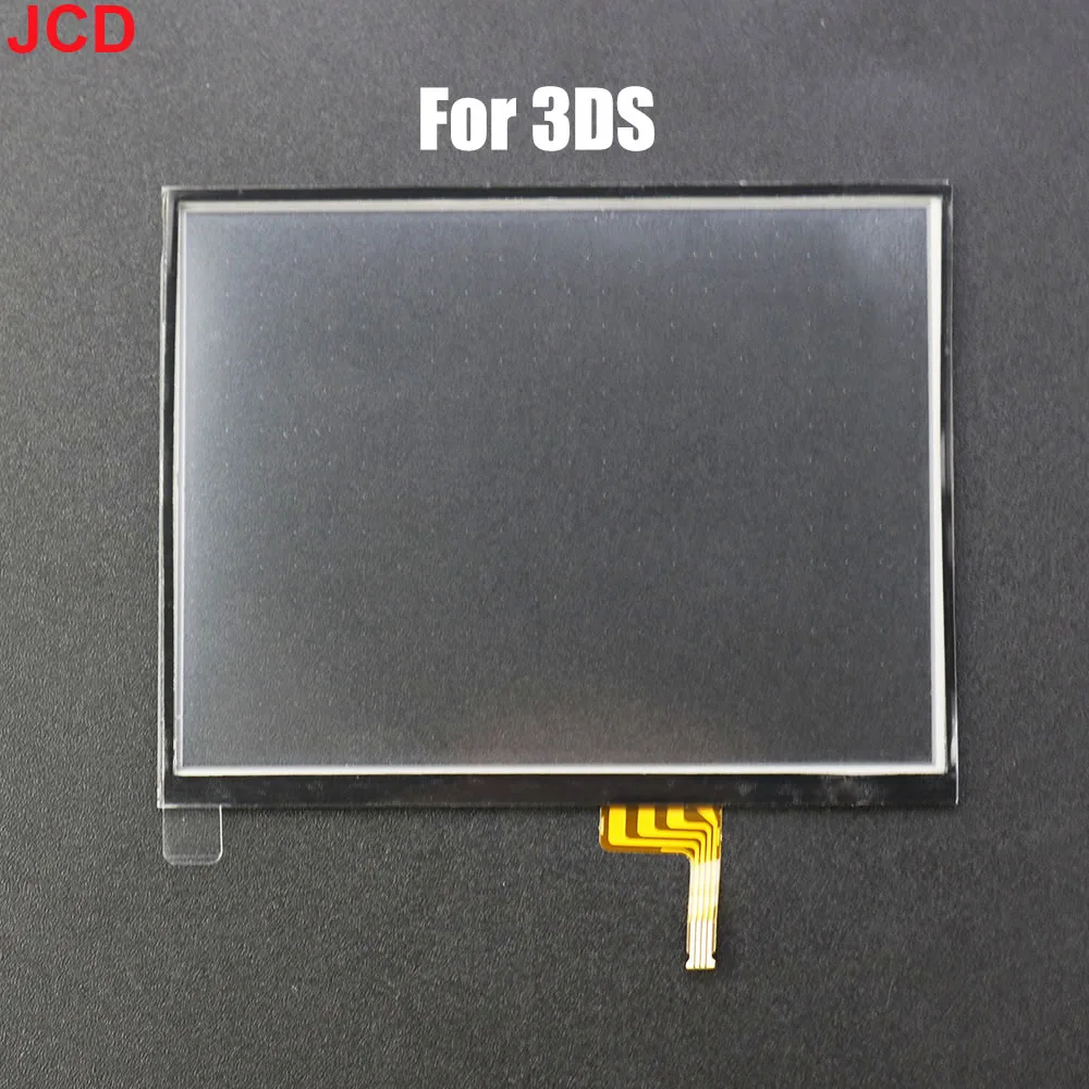 Jcd 1 pçs substituição painel da tela de toque vidro digitador para ds lite para ndsl ndsi novo 3ds xl llwiiu almofada console
