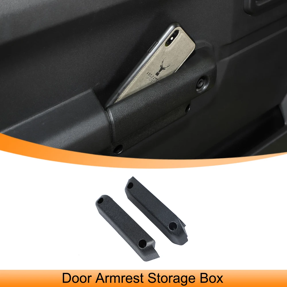 

Car Door Armrest Storage Box Organizer Tray Containers for Suzuki Jimny 2019-2024 JB64 JB74 Stowing Tidying Interior Accessories