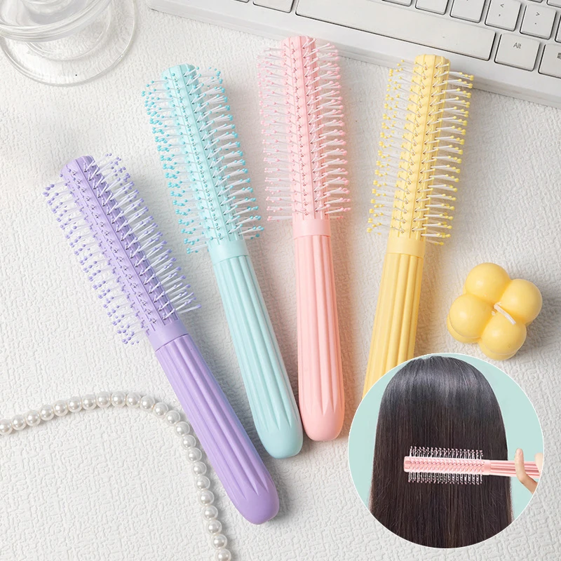 Professional Round Brush Curly Hair Hair Comb Dressing Barber Comb Straight Straight Salon Blowing