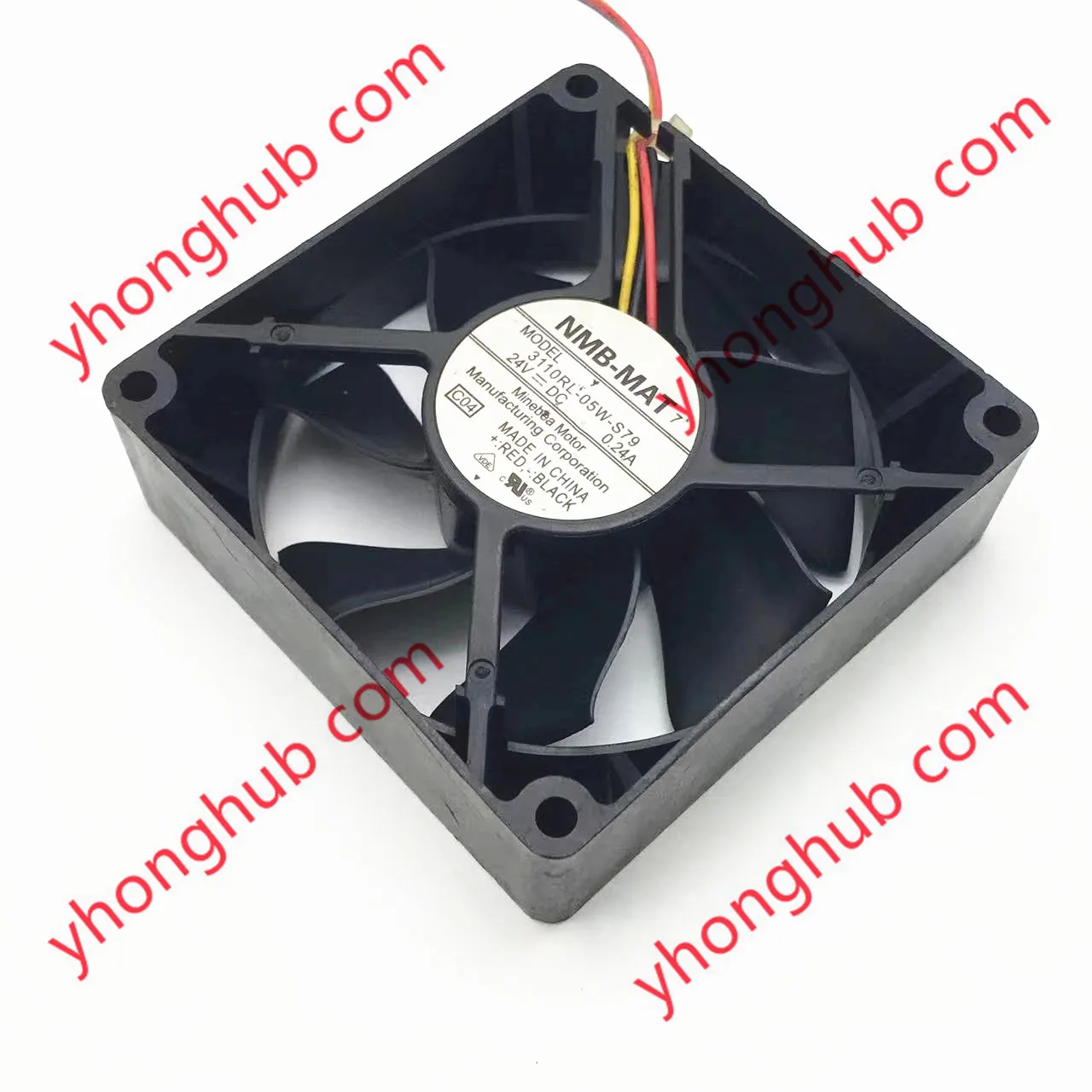 

NMB-MAT 3110RL-05W-S79 C04 DC 24V 0.24A 80x80x25mm Server Cooling Fan