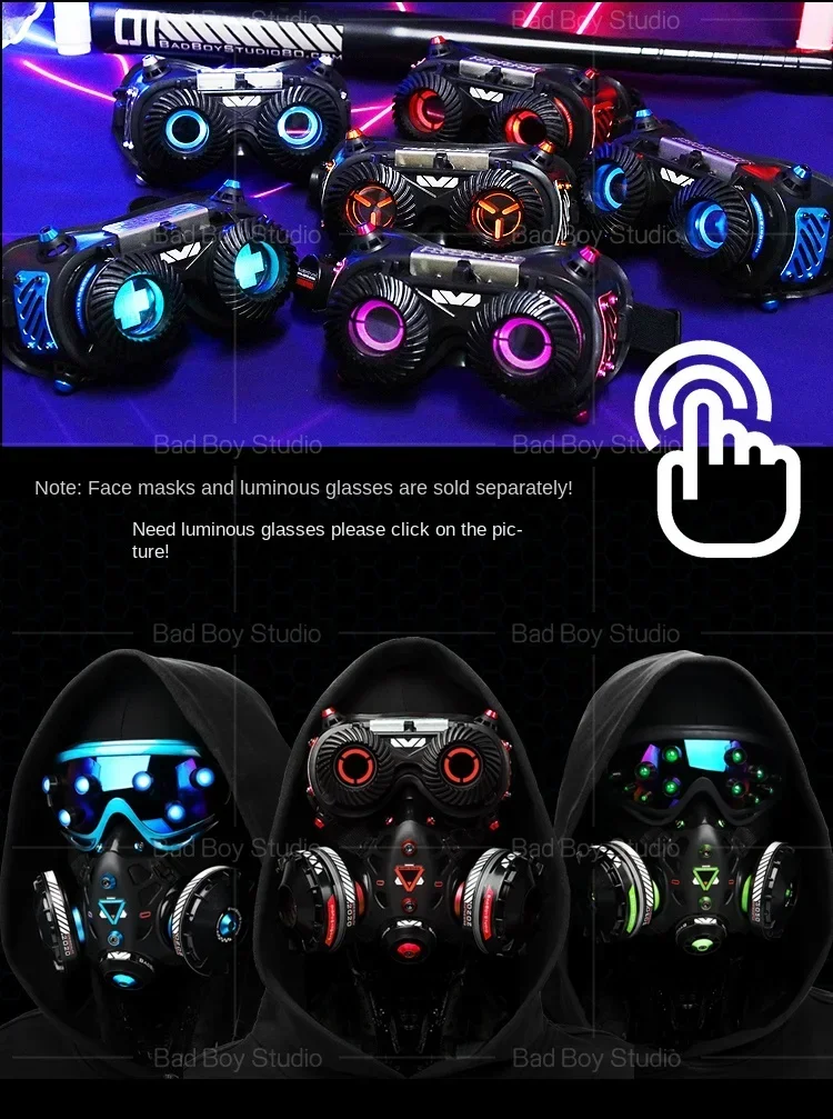 NUEVO en stock Cyberpunk Mask Battle 03 Máscara de gas Cos Ciencia ficción Máquinas de accesorios de cine y televisión
