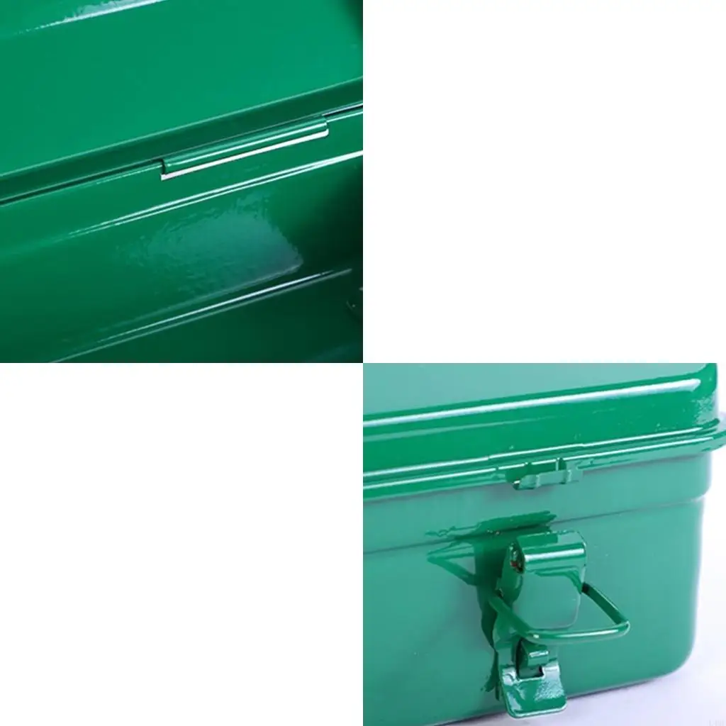 

Multifunctional Hardware ToolBox Portable Iron Case Protective Storage Equipment L4MF