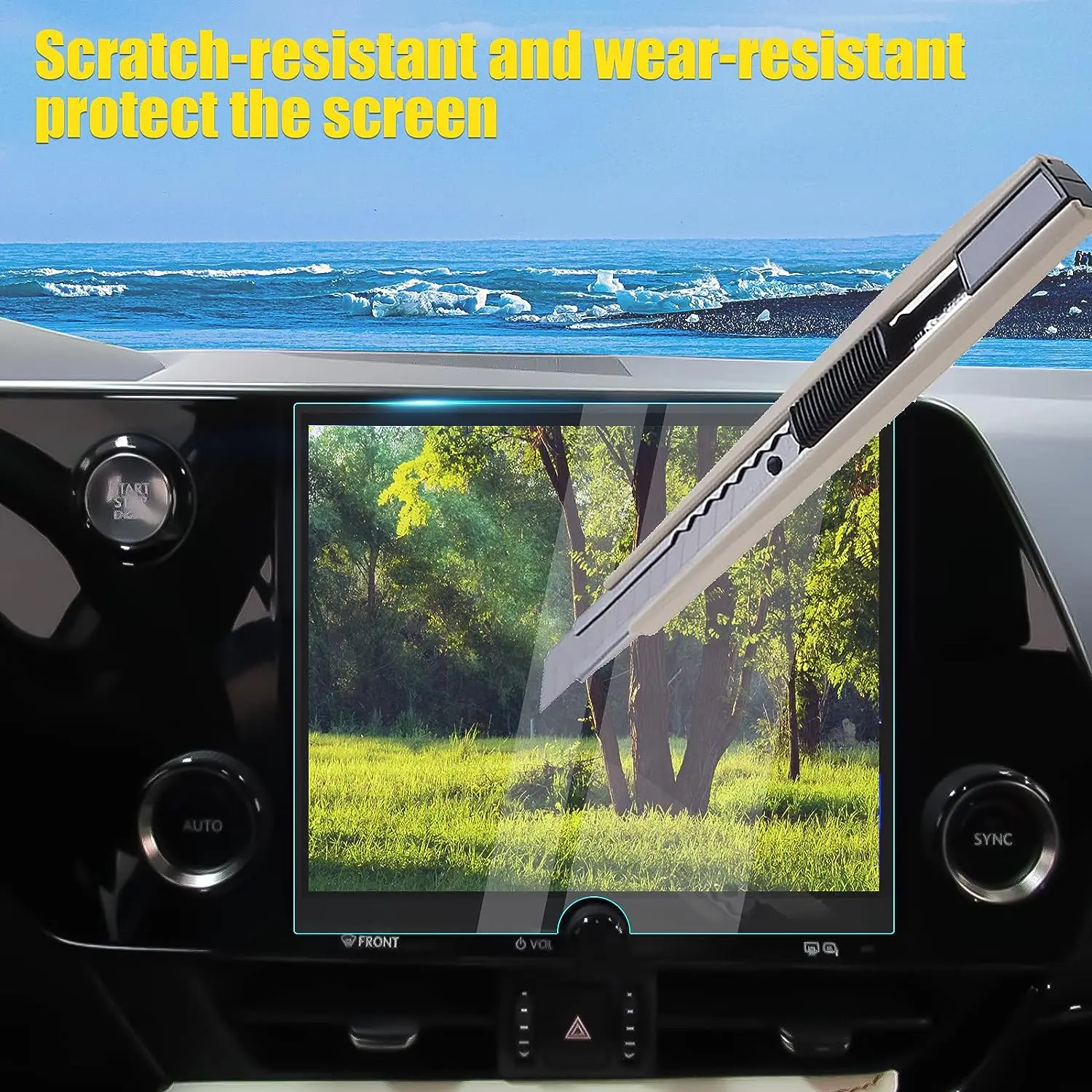 for 2022 Lexus NX NX250 NX350 NX350H NX450H 9.8 Inch Tempered Glass Screen Protector 9H GPS Screen Protector