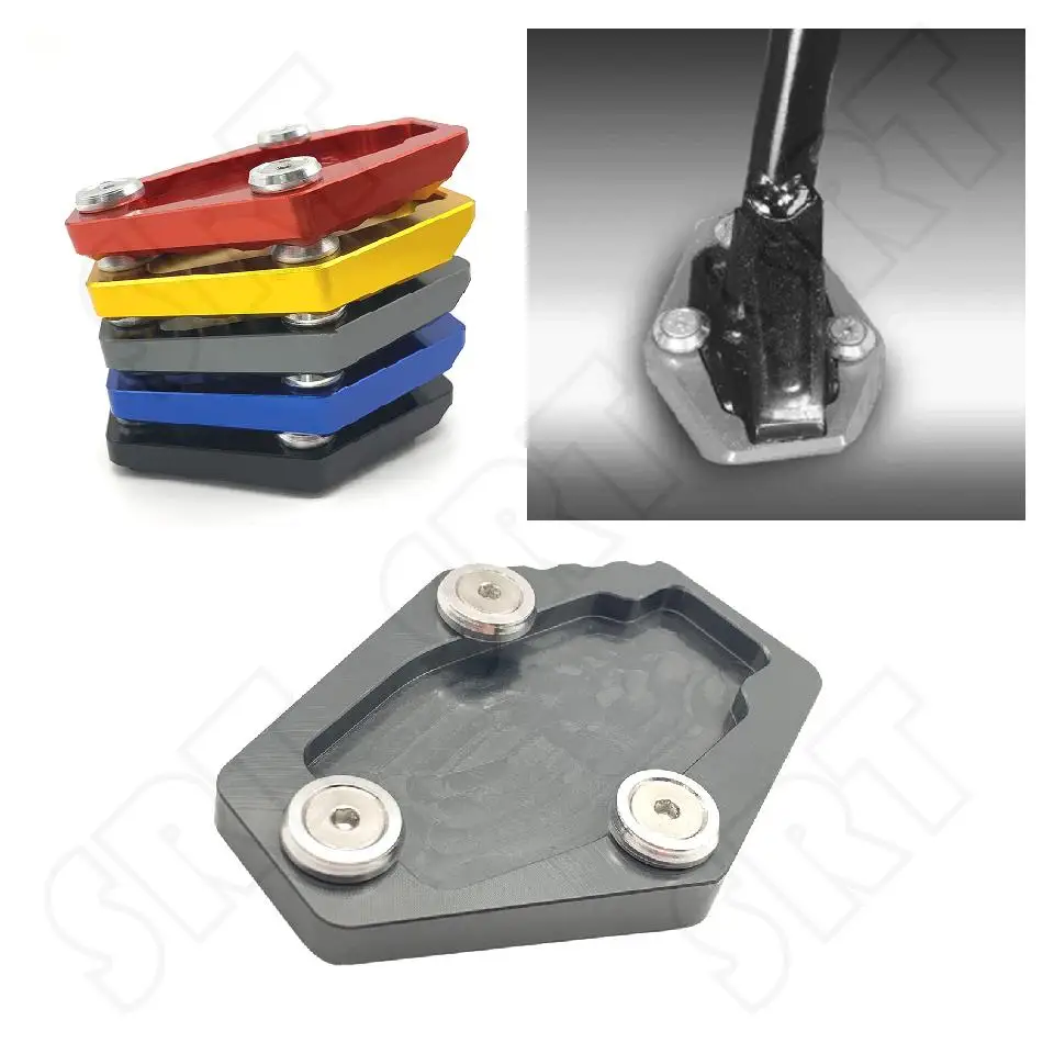 

Fits for Ducati Hypermotard 939 SP 821 Hyperstrada 2013-2018 Motorcycle Side Stand Extension Support Plate Extender Pad