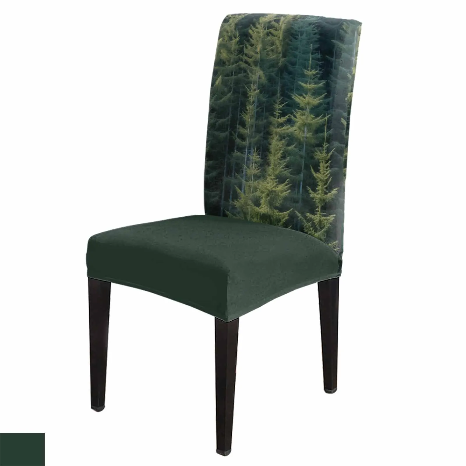 

Wallpaper Forest Tree Autumn 4/6/8PCS Spandex Elastic Chair Case For Wedding Hotel Banquet Dining Room