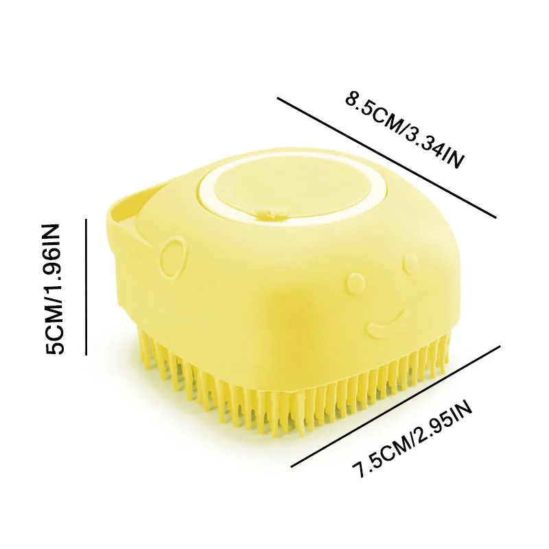 Pet Grooming Glove, Massages Skin & Reduces Shedding. Deep Cleans in Bath, 8.5x7.5cm - Image 6