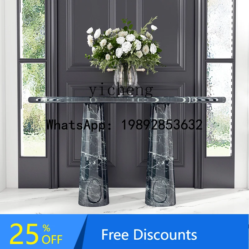 marble entrance key storage ornament decorative painting front door storage partition entrance cabinet
