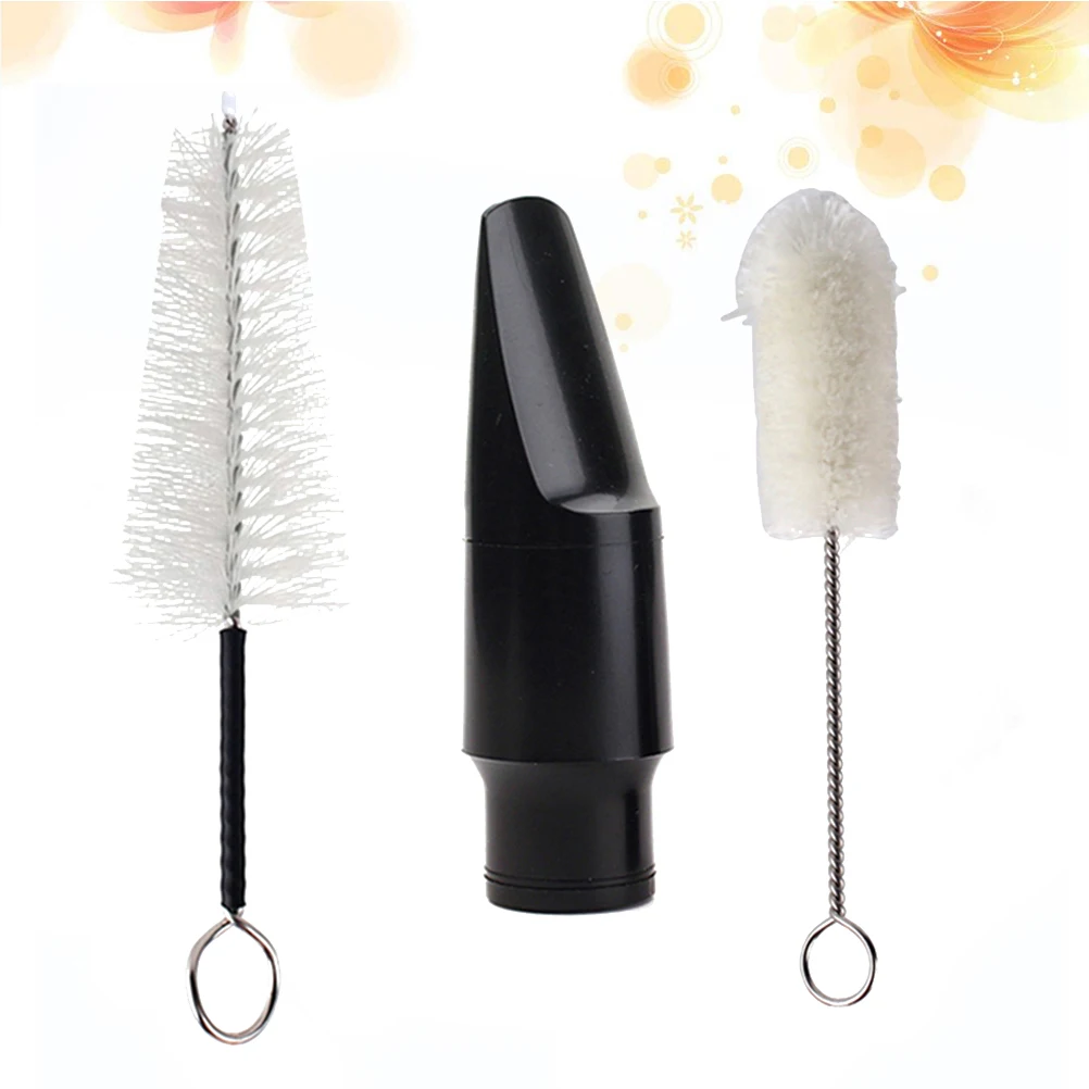 

Cleaning Whistle Brush Saxophone Mouthpiece with Musical Instrument Alto Accessories White