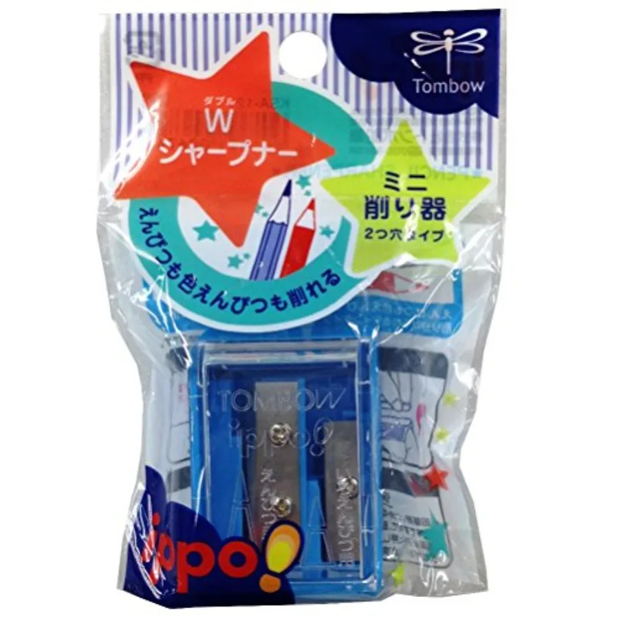 

Ippo Pencil Sharpener, 2 Blade Size, Assorted Colors, 1-Pack