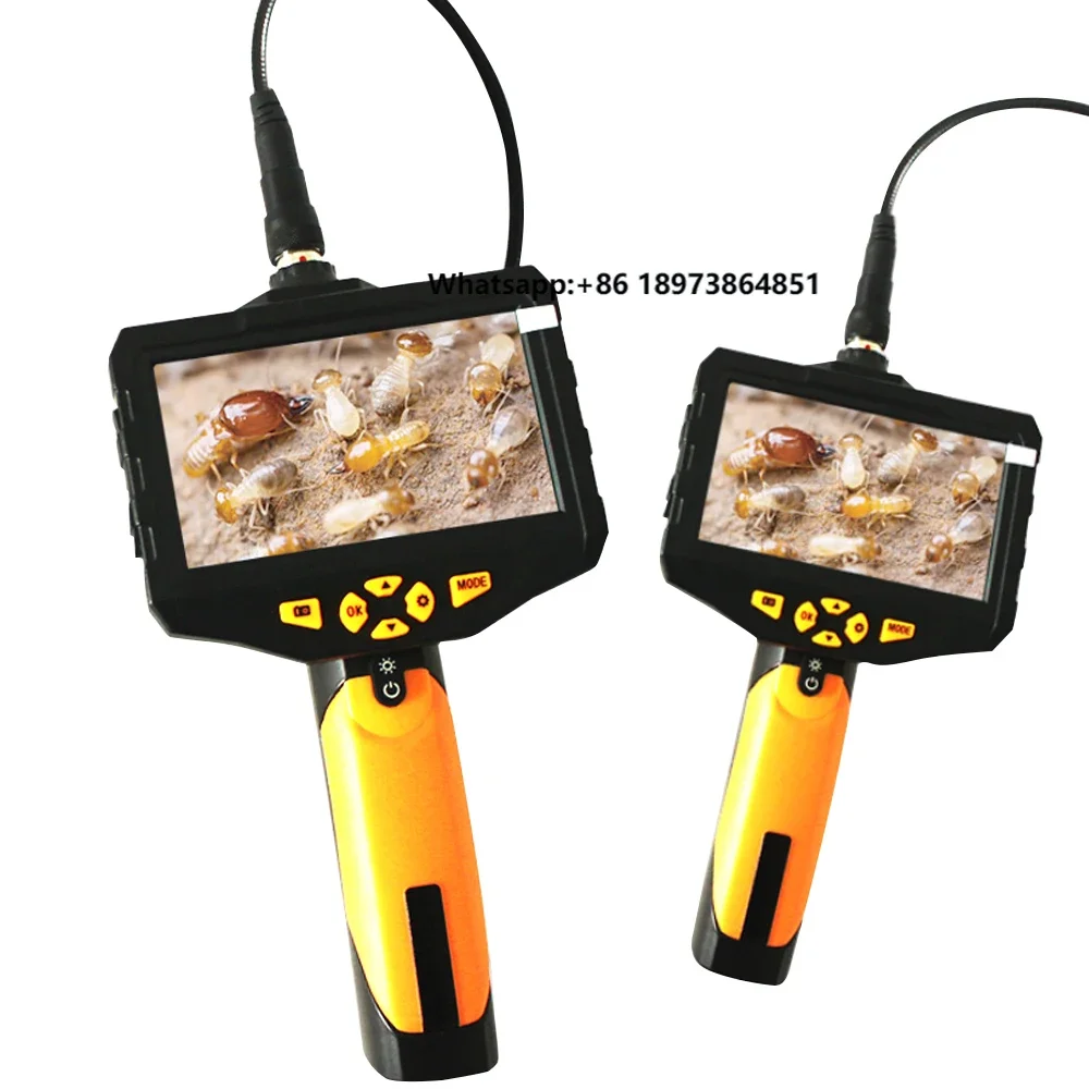 

Video Termite Detector Termites Hazard Monitoring with Endoscope Lens Termite Control Tool