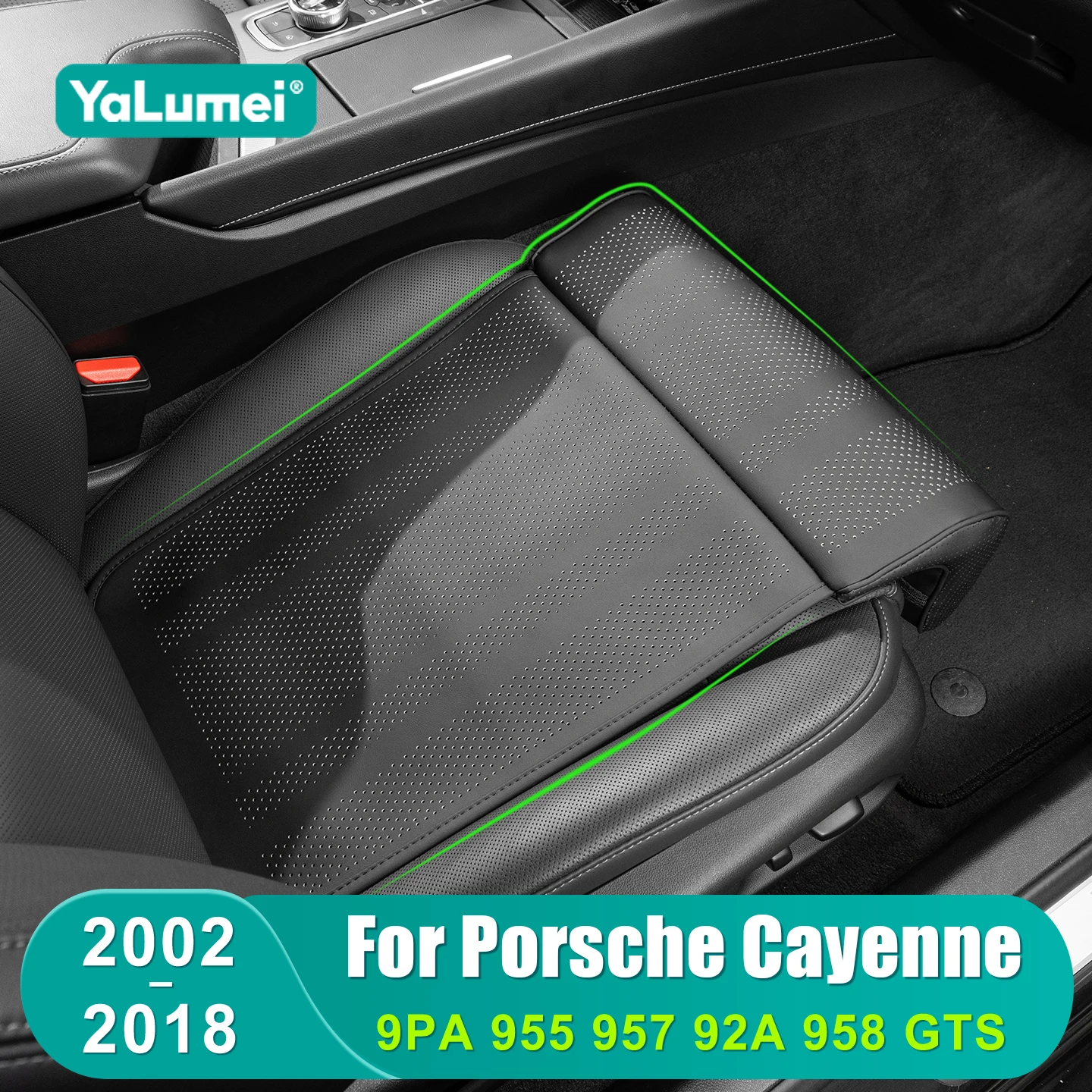 

For Porsche Cayenne 9PA 955 957 92A 958 GTS 2002- 2009 2010 2011 2012 2013 2014 2015 2016 2017 2018 Car Seat Leg Support Cushion
