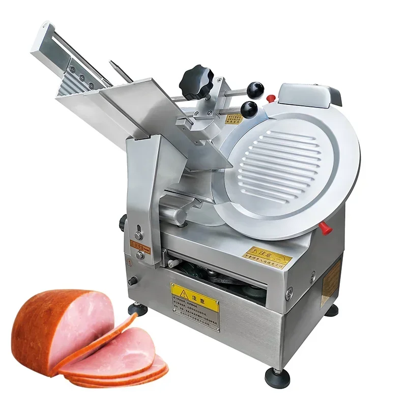 Restaurant fully automatic frozen meat slicer, hotpot lamb and beef roll slicer, cheese sausage bacon slicer