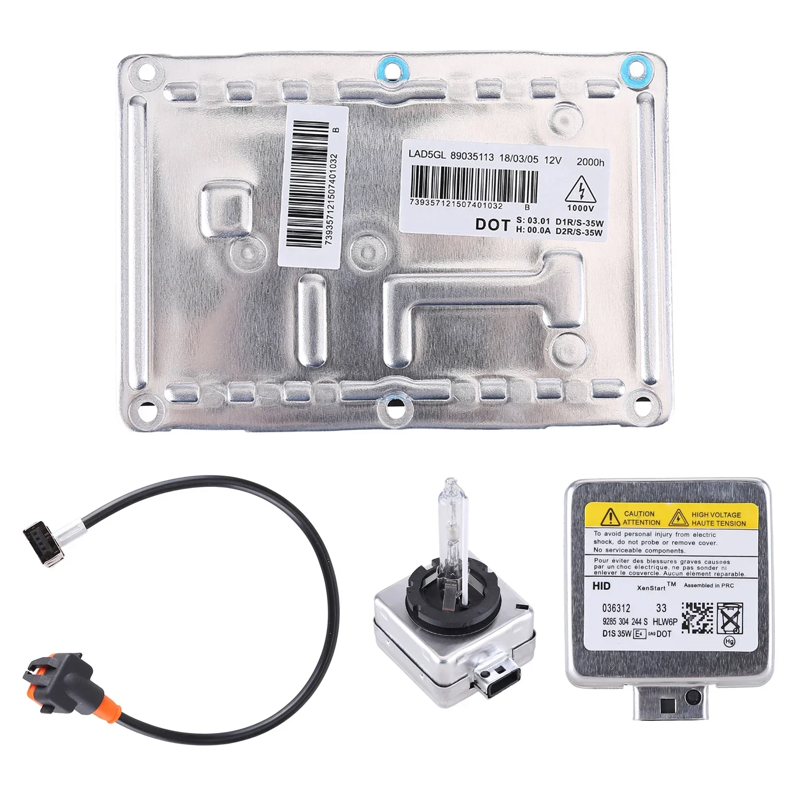 

Ксеноновый балласт HID и лампа D1S, совместимая с фарами LAD5GL AUDI Volvo A4 S4 89035113