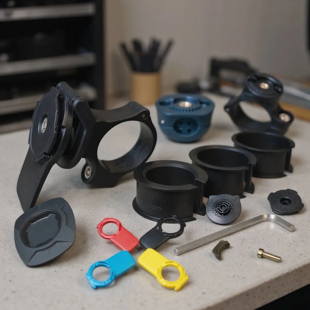 

Держатель для телефона на мотоцикле, вибрационный замок, 360° ° Вращающееся крепление на руль для велосипедного скутера, надежный кронштейн для телефонов 4-7 дюймов