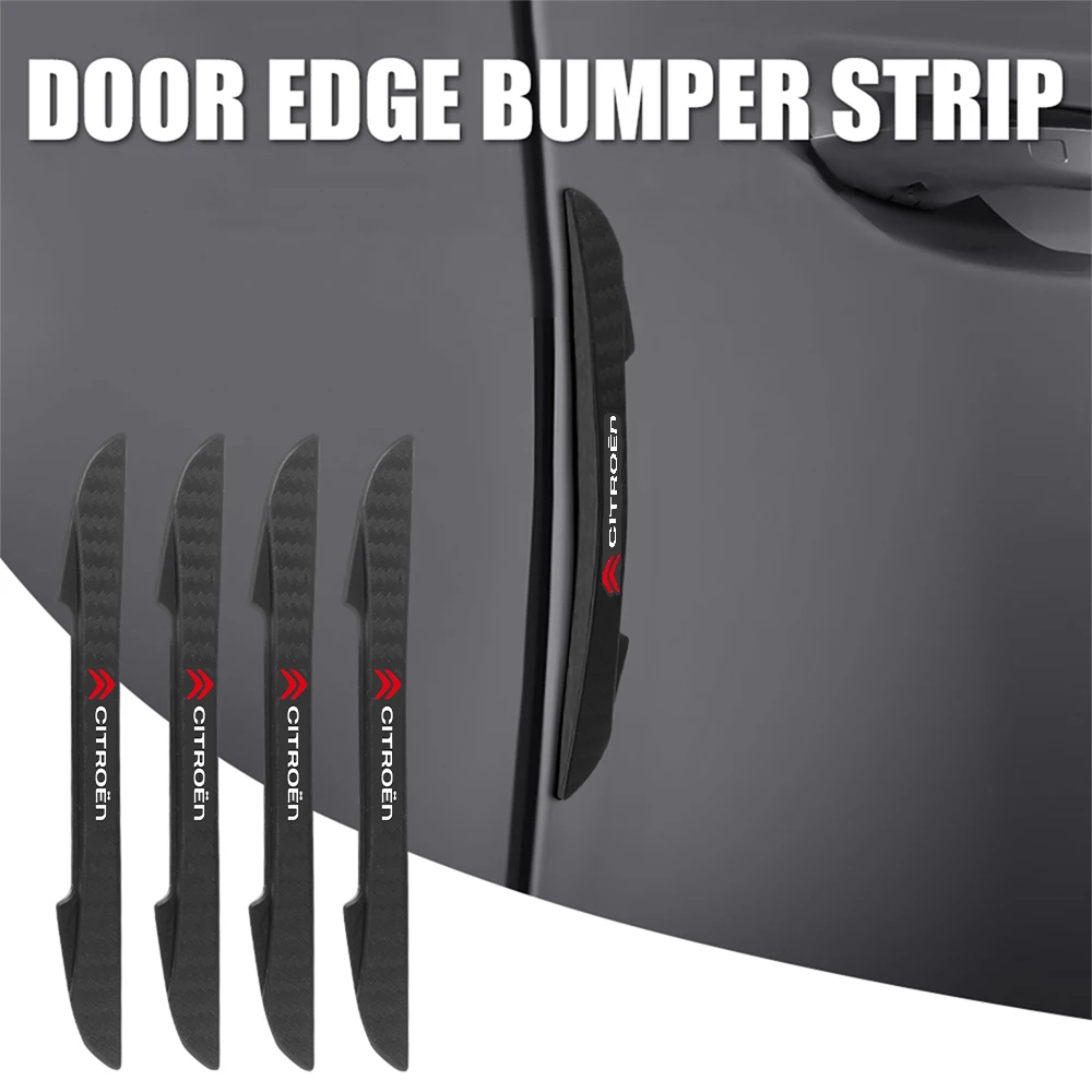 Borde de puerta de coche espejo retrovisor parachoques tiras anticolisión para Citroen C4 Picasso Xsara C5 Aircross Cactus C1 C2 C3 C8 Berlingo