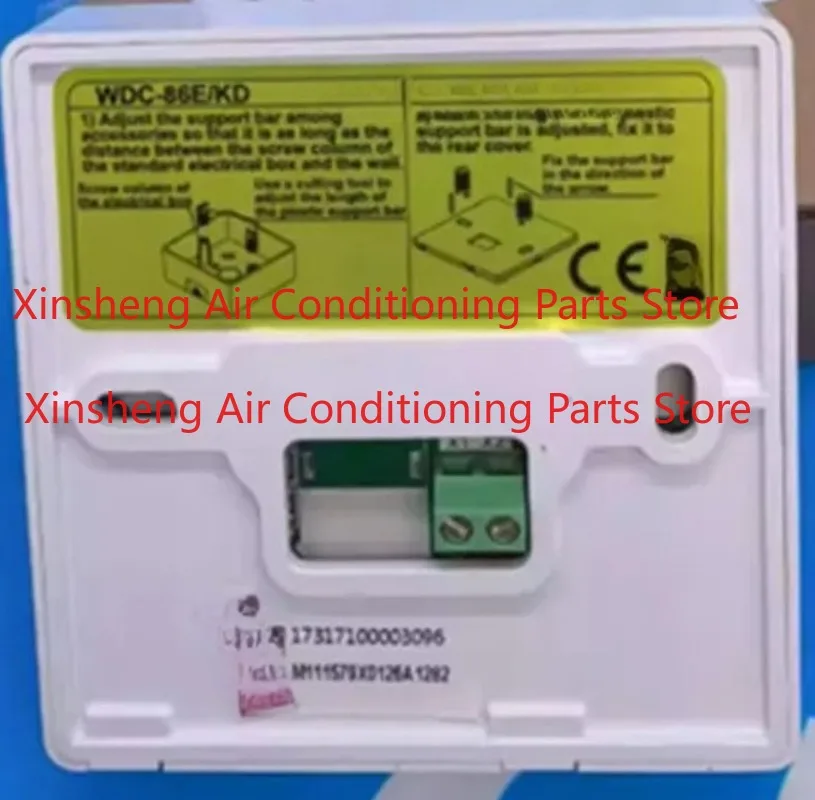for KJR-86E/BFKD-E Midea Air Conditioning English Line Control Panel WDC-86E/KD