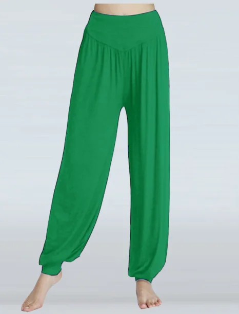 1pcs/lot Women Lady Harem Pants Modal Solid Long Pants Belly Dance Pants Boho Wide Trousers