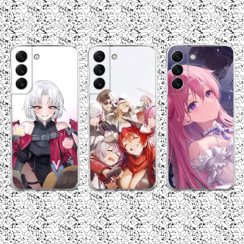 

Game N-NIKKES Phone Case For Samsung S24,30,21,22,23,20 FE,lite,PIus,Ultra,5G,Note,9,10 Transparent Cover
