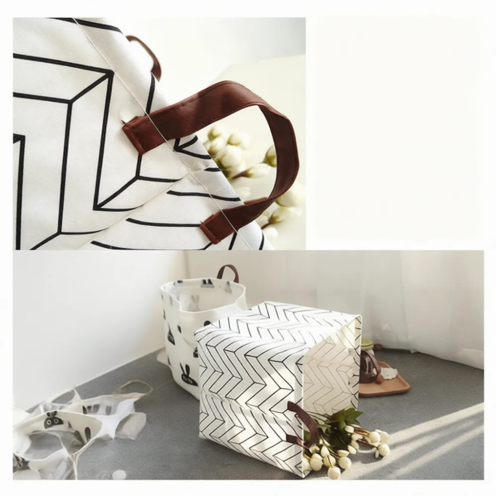 Foldable Laundry Hamper Cotton - Laundry Hamper Nursery 评论和价格