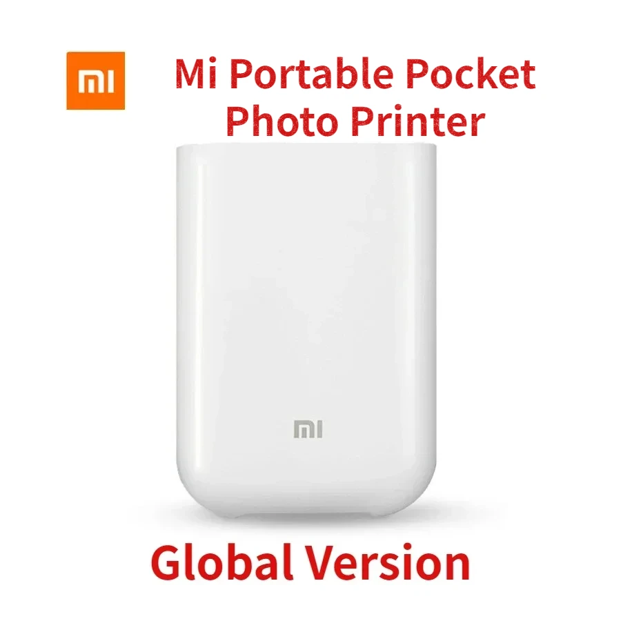 

Глобальная версия Xiaomi Mi Mini Портативный карманный фотопринтер Mijia ZINK 300 точек на дюйм Бумага Самоклеящаяся беспроводная BT Цветная термопринтер Pri