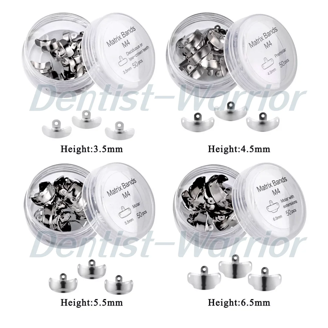 歯科用セクショナルマトリックスバンド NiTi金属マトリックスクランプ 輪郭マトリックスシステムクランプリング