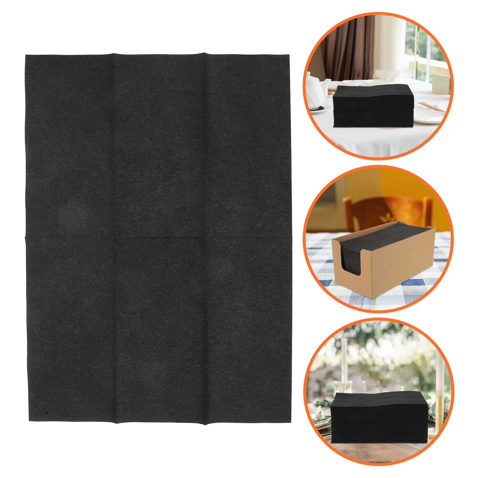 50Pcs Disposable Party Napkins Soft Wood Pulp Tissue for Wedding Banquet Dinner Table Decoration Dinner Napkins