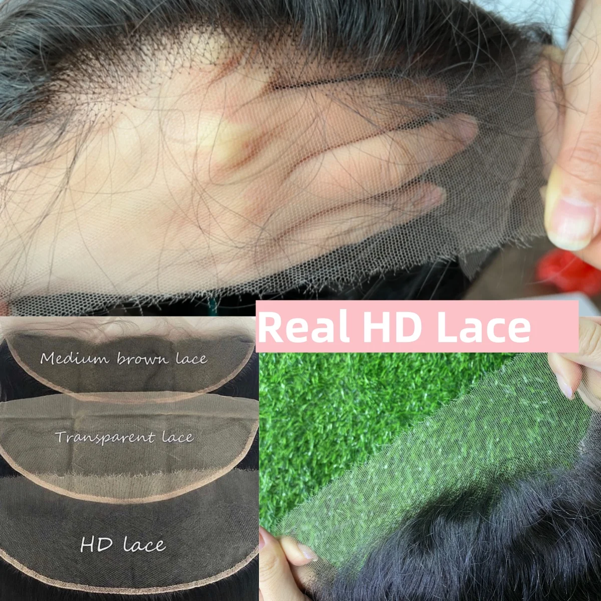 Parrucca riccia birmana al 200% Reale HD 13x4 Parrucche anteriori in pizzo per capelli umani per le donne Parrucca frontale in pizzo HD pre-pizzicante brasiliana per le donne