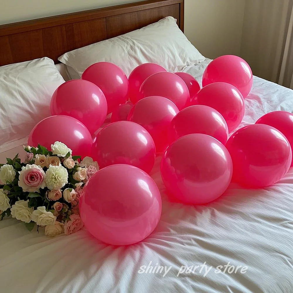 

Rose Red Balloons Girl Birthday Party Decoration White Wedding Balloon Yellow Latex Ballon Festival Celebration Event Decoration