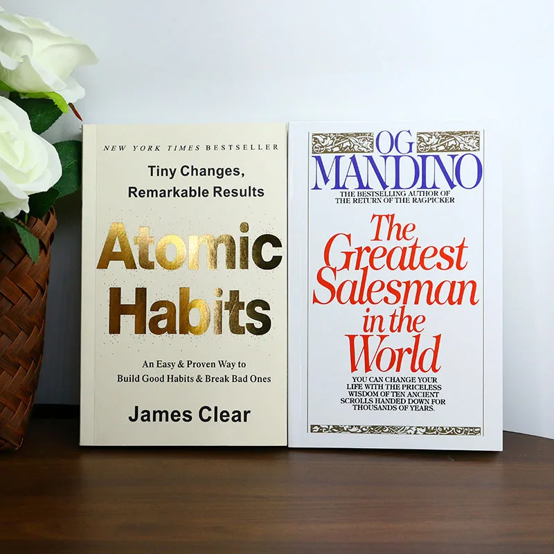 

《Atomic Habits》×《The Greatest Salesman in the World》Classic set of wisdom and habits For salespeople students and self-improvers