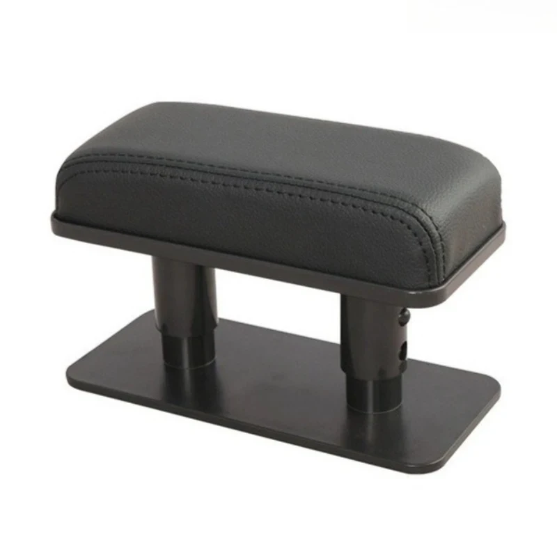 

Car Armrest Pad — Adjustable Left Elbow Support with General Leather Booster Pad & Central Armrest Box