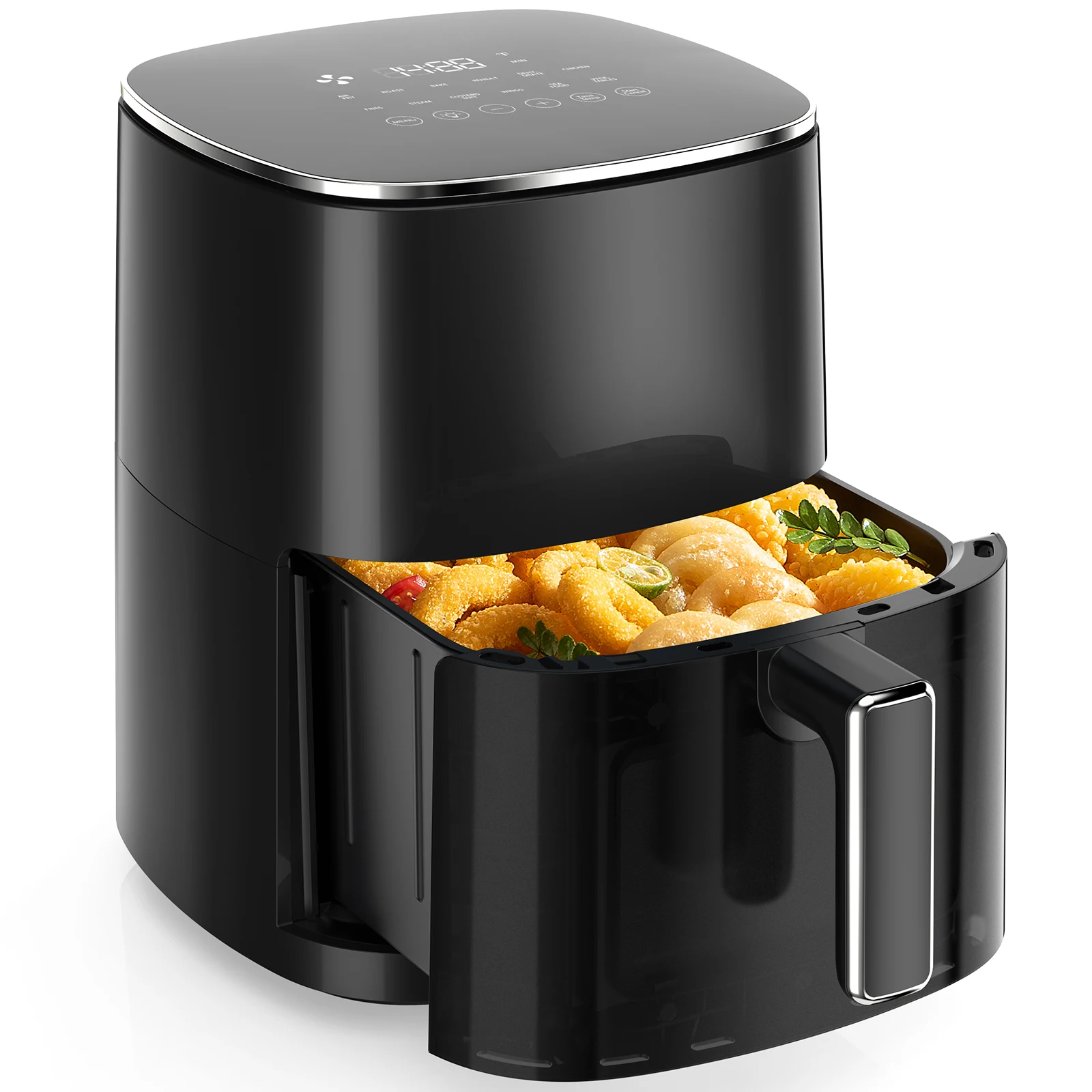 Air fryer close up