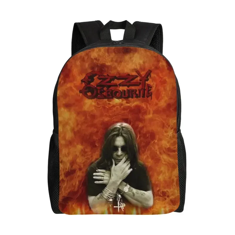 

Customized Heavy Metal Rock Ozzy Osbourne Backpack Men Women Fashion Bookbag for School College Bags