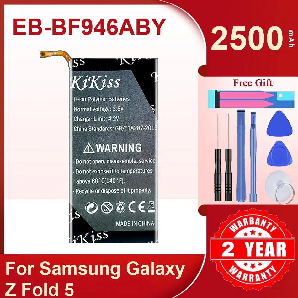 

Kikiss 2900Mah EB-BF947ABY Battery For Samsung Galaxy Z Fold 5