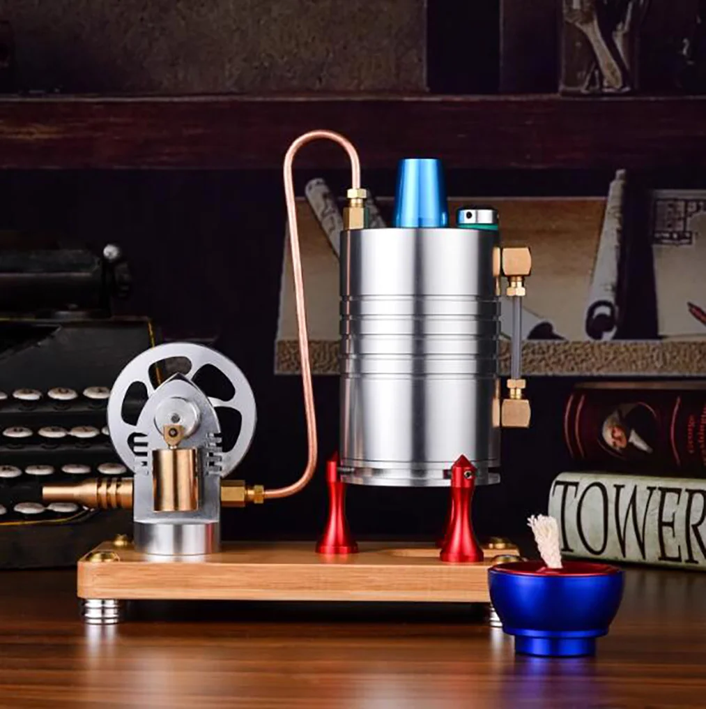 

Startable модель с паровым двигателем Engine Retro с отопительным котлом, CNC Manufacturing