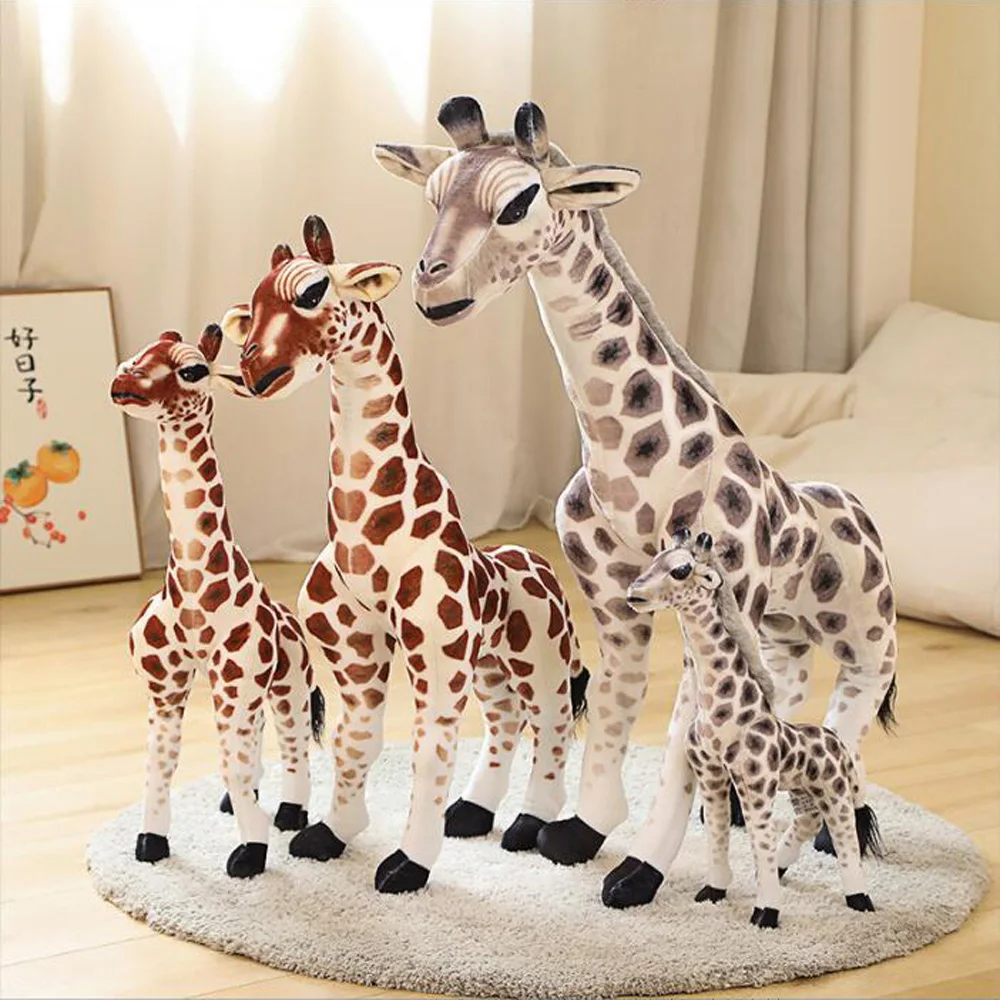 zacht dier cadeau cartoon simulatie giraffe gevuld kinderen knuffel